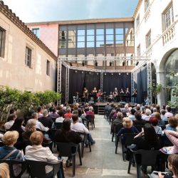 Girona. 16/05/2018. DDGI. Pati cultural. Black Music Combo. Foto: Eddy Kelele