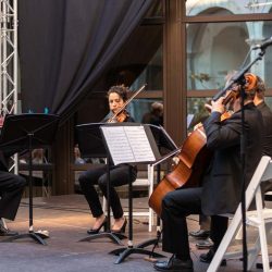 Girona. 15/05/2018. DDGI. Pati Cultural. Rèquiem de Mozart en Quartet de corda. Foto: Eddy Kelele