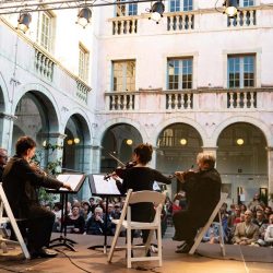 Girona. 15/05/2018. DDGI. Pati Cultural. Rèquiem de Mozart en Quartet de corda. Foto: Eddy Kelele