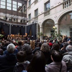 Girona. 13/05/2018. DDGI. Pati cultural. Cor vivace i Cor allegro. Foto: Eddy Kelele